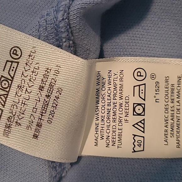 Polo Ralph Lauren Featherweight Mesh Blue Button Down Long Sleeve Shirt Men 2XLT - Picture 10 of 14